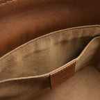 Gucci GG Supreme Mini Bag 2-Way Crossbody Leather Beige Brown Gold — view 9