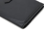 Hermes Bearn Classic Bifold Wallet Veau Epsom Black Silver — view 3