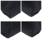 Gucci Black Silver Nylon Leather 019 Tote Shoulder Bag — view 3
