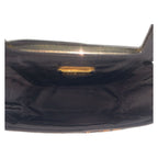 Loewe Vintage Leopard Brown Black Enamel Handbag Vanity Bag — view 8