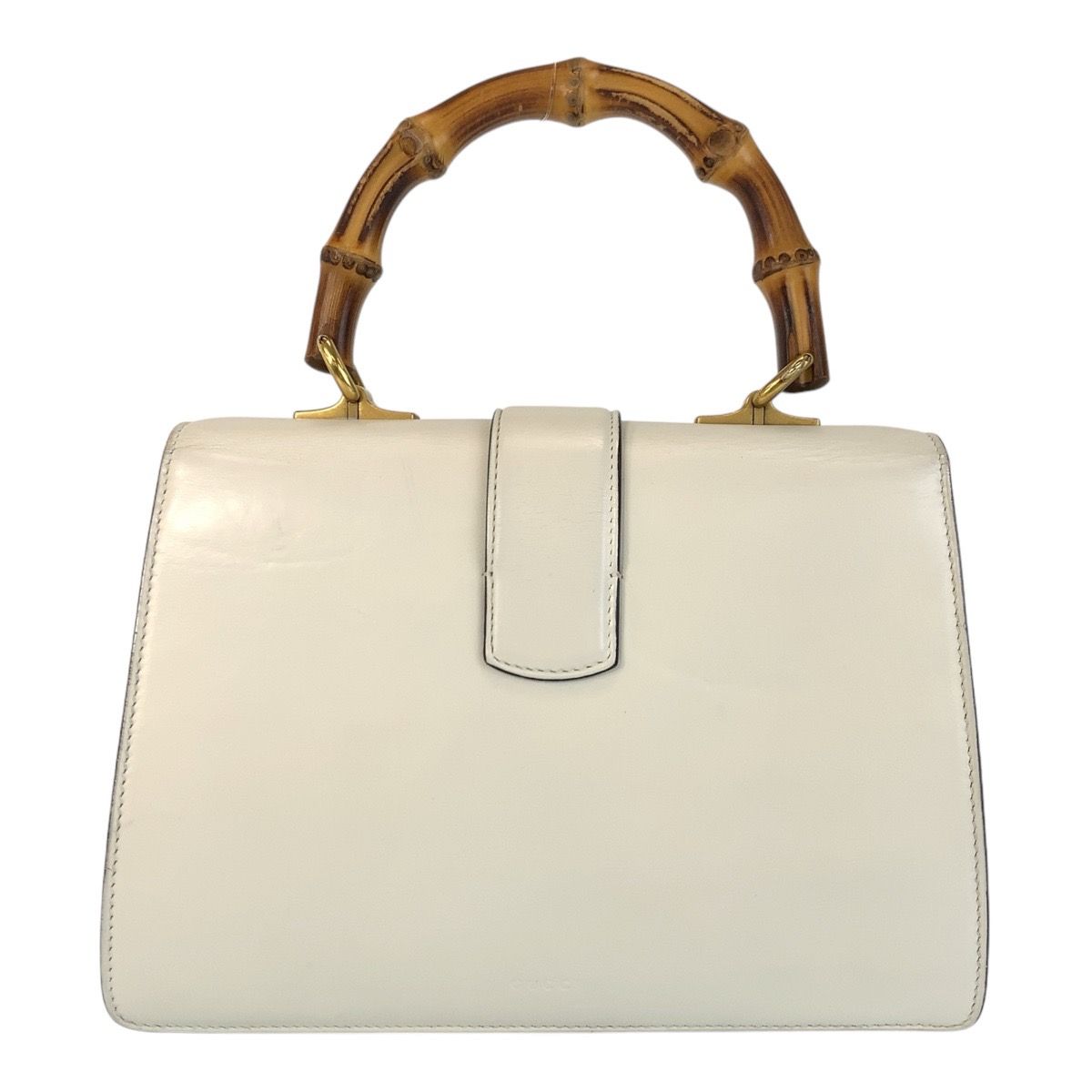Gucci Dionysus Bamboo White Navy Red Leather 2-Way Shoulder Bag — view 2