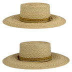 Hermes Andalusia 57 Natural Light Brown Straw Hat — view 6