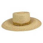 Hermes Andalusia 57 Natural Light Brown Straw Hat — view 3