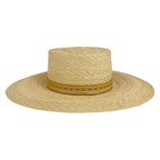 Hermes Andalusia 57 Natural Light Brown Straw Hat — view 2