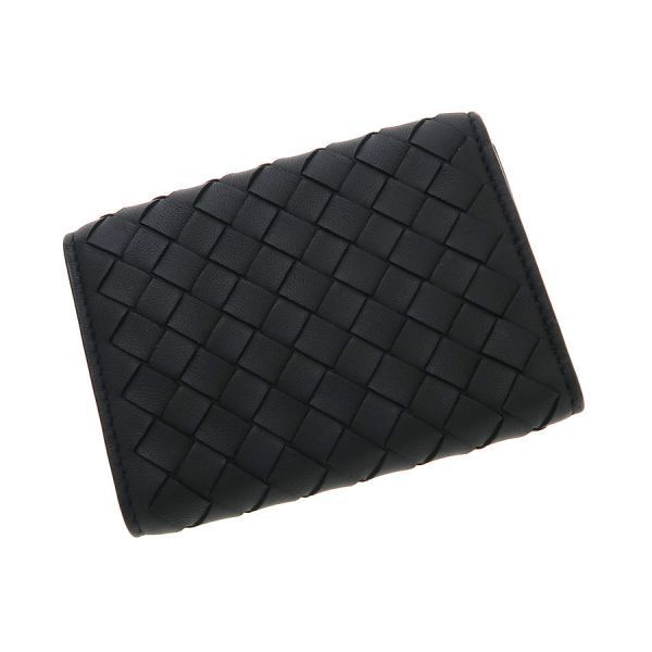 Bottega Veneta Intrecciato Trifold Wallet — view 2