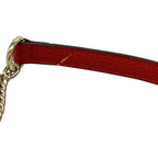 Gucci Shoulder Bag Interlocking Red Leather — view 9