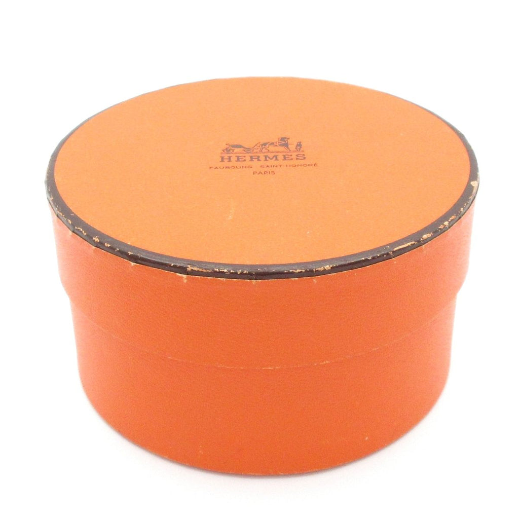 Hermes Bangle Poultur Leather Light Brown Bracelet — view 6