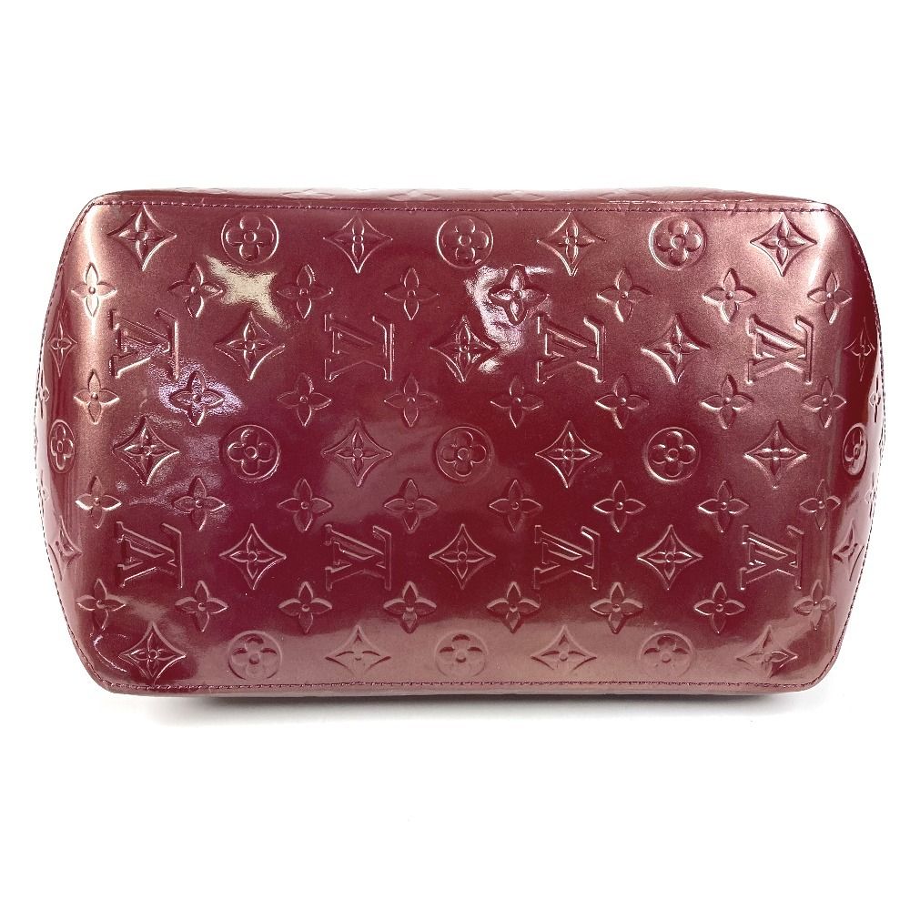 Louis Vuitton Shoulder Bag Bellevue GM Monogram Vernis Canvas Amarante Purple — view 5