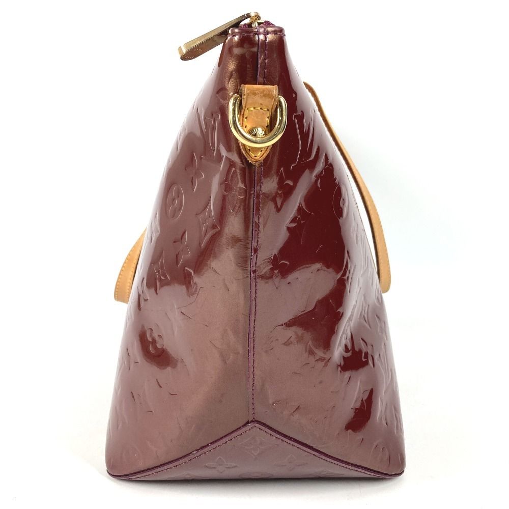 Louis Vuitton Shoulder Bag Bellevue GM Monogram Vernis Canvas Amarante Purple — view 4