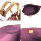 Louis Vuitton Shoulder Bag Bellevue GM Monogram Vernis Canvas Amarante Purple — view 8