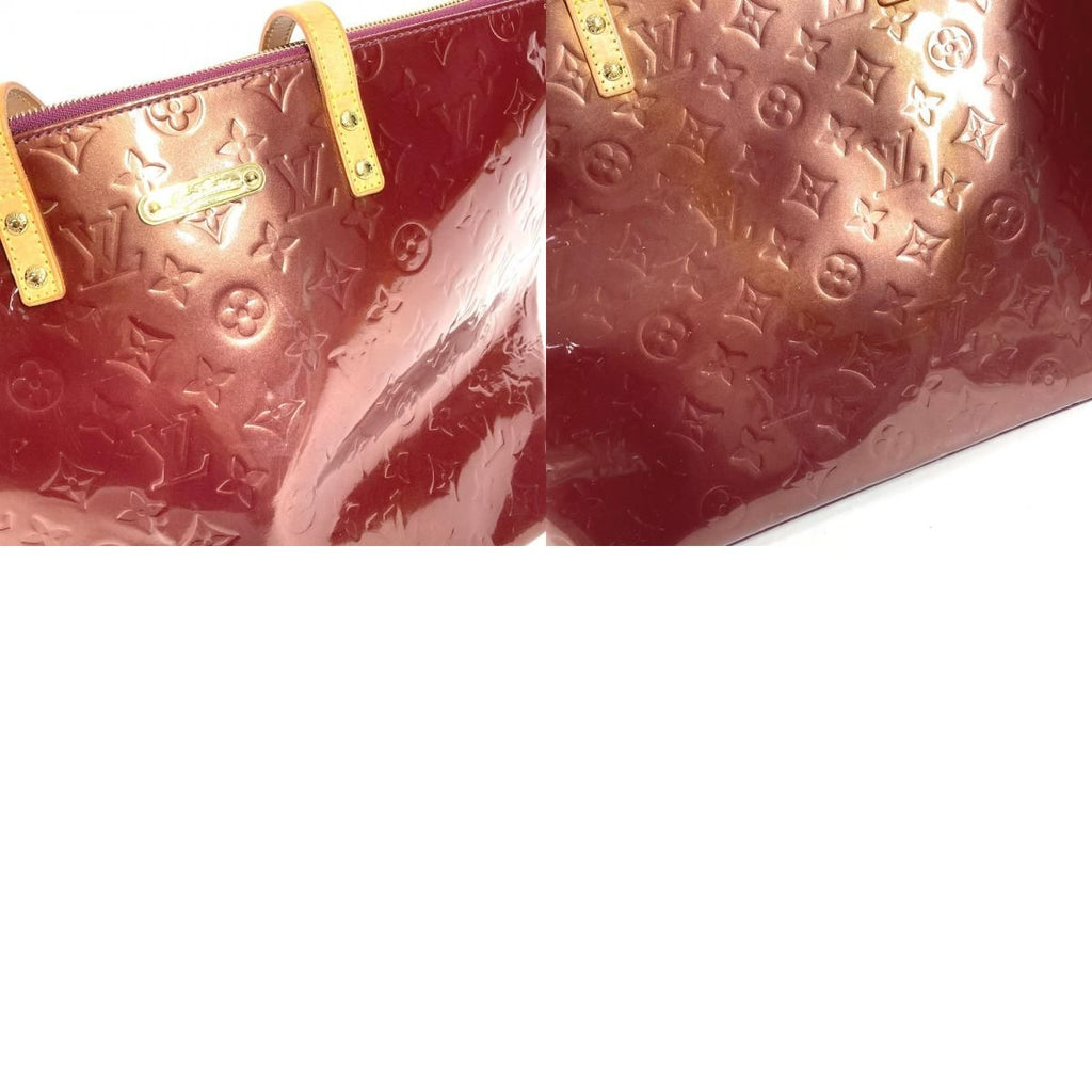 Louis Vuitton Shoulder Bag Bellevue GM Monogram Vernis Canvas Amarante Purple — view 9