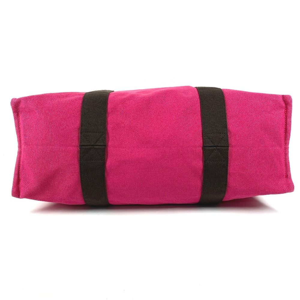 Hermes Shoulder Bag Sac Doplage GM Canvas Pink — view 6