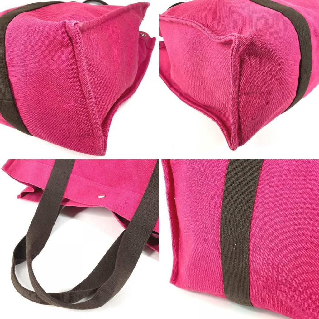 Hermes Shoulder Bag Sac Doplage GM Canvas Pink — view 7