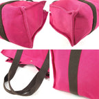Hermes Shoulder Bag Sac Doplage GM Canvas Pink — view 7