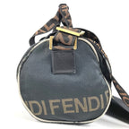 Fendi Shoulder Bag Logo Mini Nylon Black — view 5