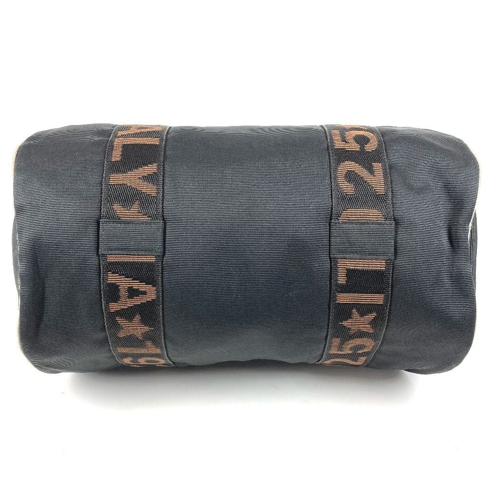 Fendi Shoulder Bag Logo Mini Nylon Black — view 6
