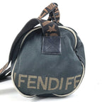 Fendi Shoulder Bag Logo Mini Nylon Black — view 4