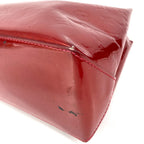 Louis Vuitton Tote Wilshire PM Monogram Vernis Canvas Pomme D'amour Red — view 6