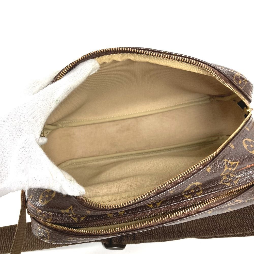 Louis Vuitton Shoulder Bag Reporter PM Monogram Canvas Brown — view 4