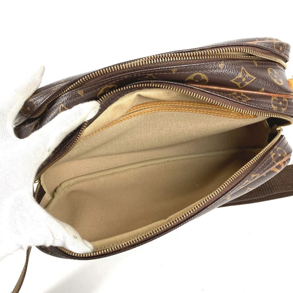 Louis Vuitton Shoulder Bag Reporter PM Monogram Canvas Brown — view 5