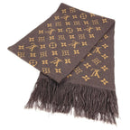 Louis Vuitton Scarf Echarpe LV Friends Wool Brown — view 2