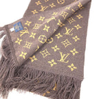 Louis Vuitton Scarf Echarpe LV Friends Wool Brown — view 4