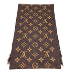 Louis Vuitton Scarf Echarpe LV Friends Wool Brown — view 8