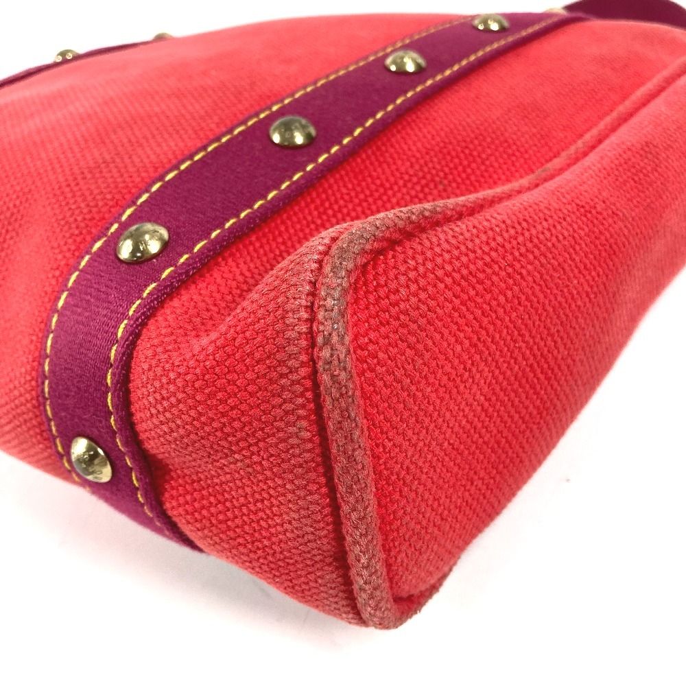 Louis Vuitton Tote Cabas MM Cotton Red — view 6