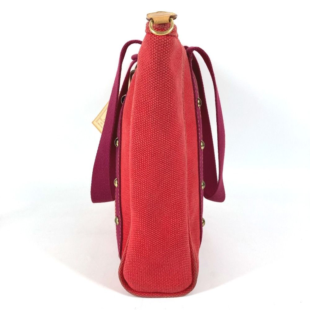 Louis Vuitton Tote Cabas MM Cotton Red — view 3