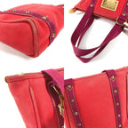 Louis Vuitton Tote Cabas MM Cotton Red — view 7