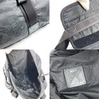 Louis Vuitton Boston Bag Practical Leather Nylon Black — view 8