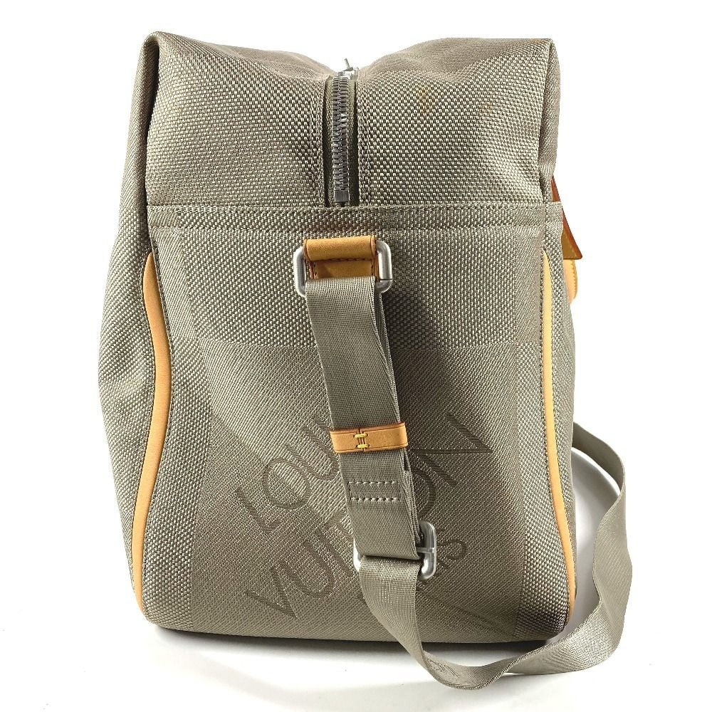 Louis Vuitton Boston Bag Souverain Damier Geant Canvas Sable Beige — view 4