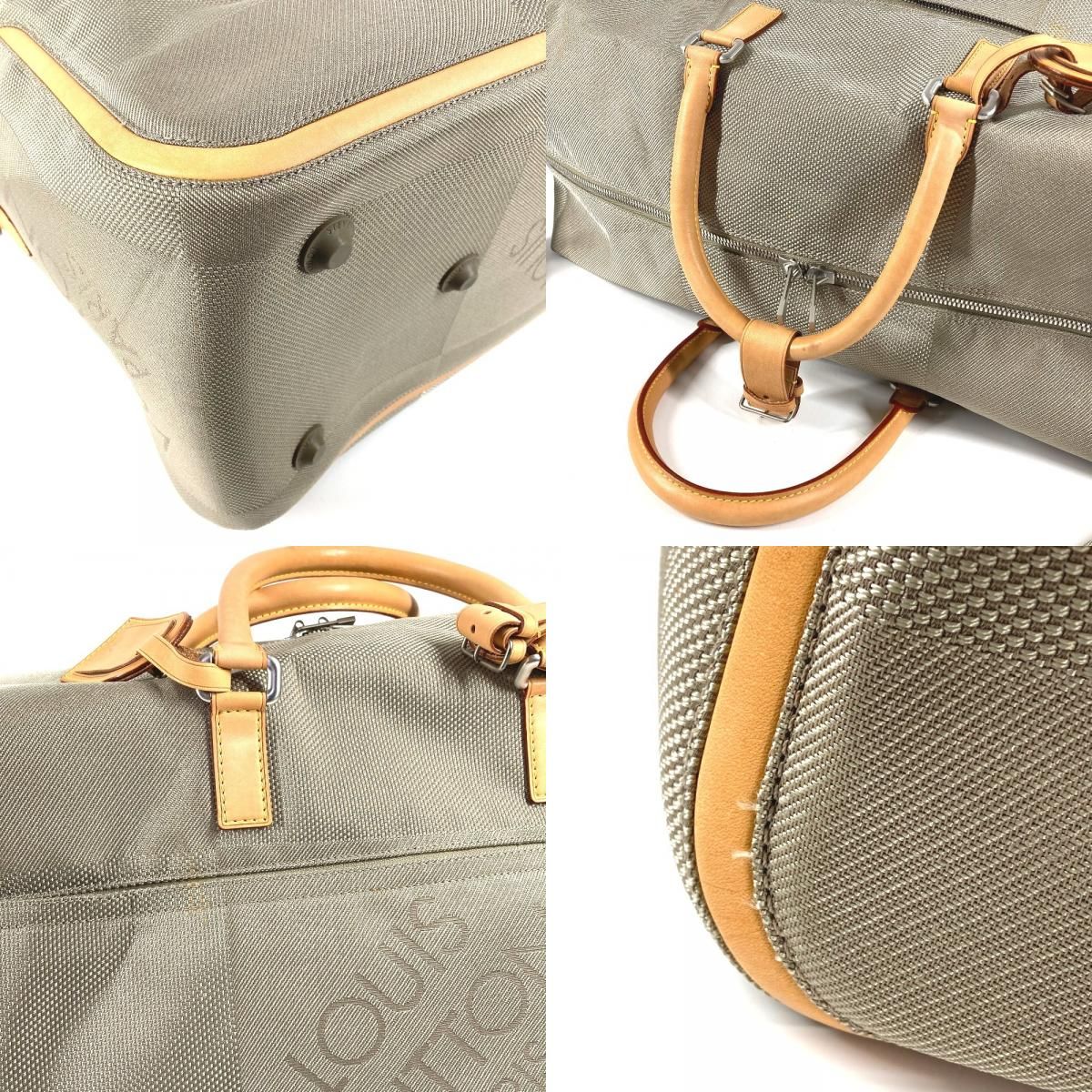 Louis Vuitton Boston Bag Souverain Damier Geant Canvas Sable Beige — view 7