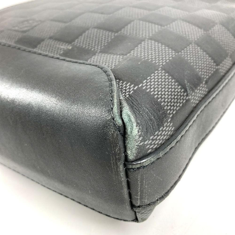Louis Vuitton Shoulder Bag Discovery Messenger Damier Infini Leather Onyx Black — view 6