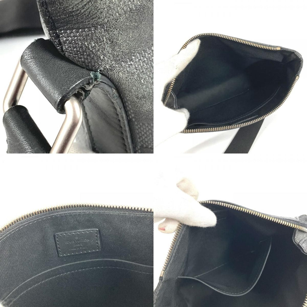 Louis Vuitton Shoulder Bag Discovery Messenger Damier Infini Leather Onyx Black — view 8