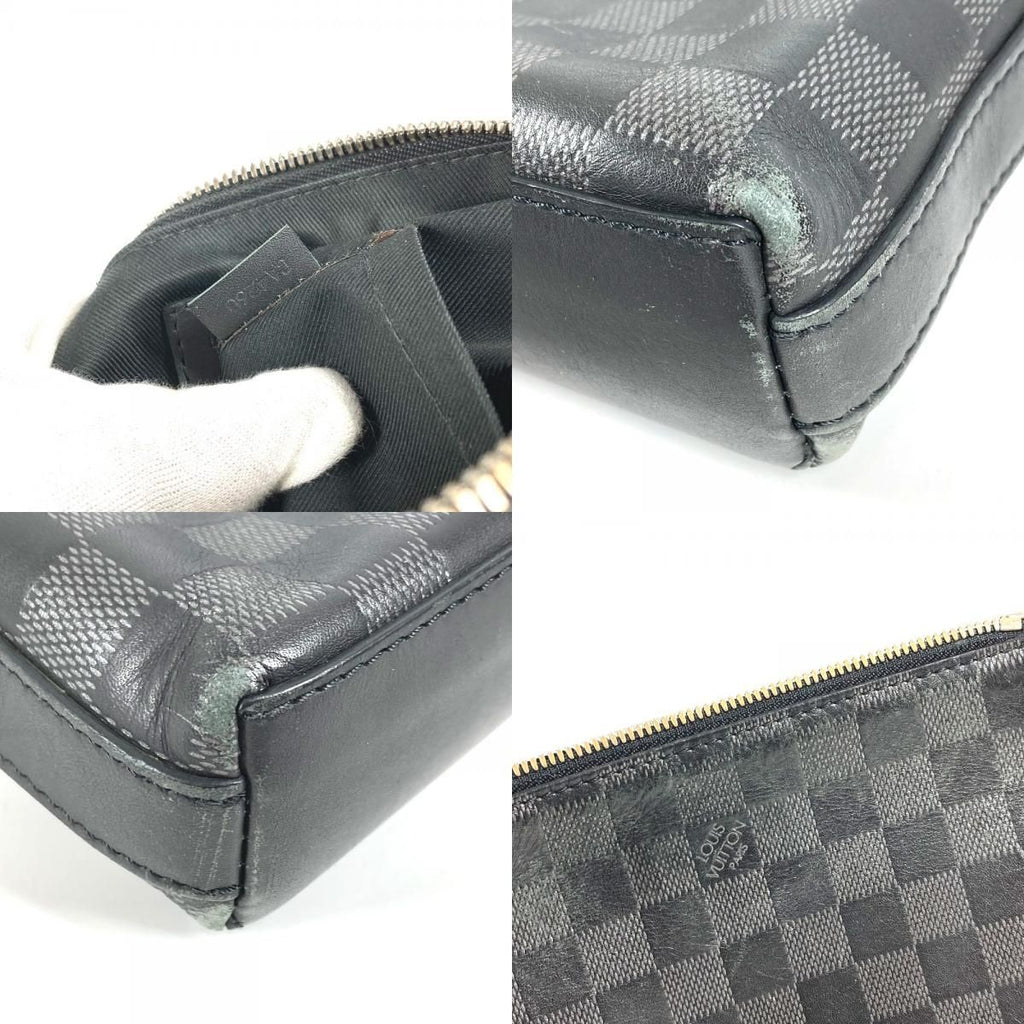 Louis Vuitton Shoulder Bag Discovery Messenger Damier Infini Leather Onyx Black — view 9