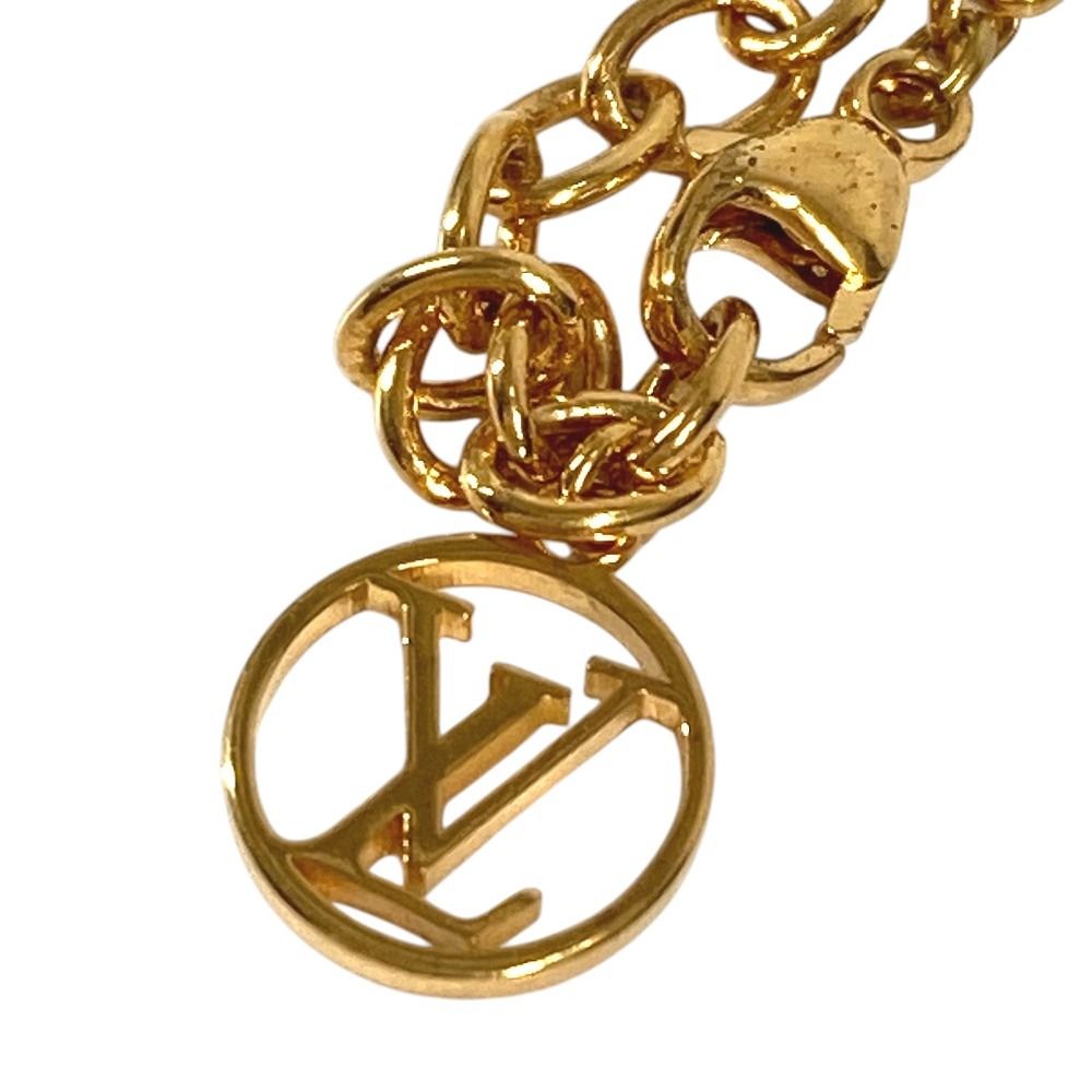 Louis Vuitton Bracelet Lvbracelet Lvlocky Metal Gold — view 7