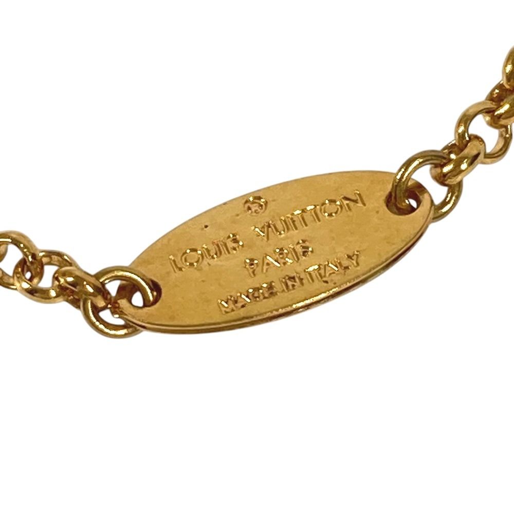 Louis Vuitton Bracelet Lvbracelet Lvlocky Metal Gold — view 5