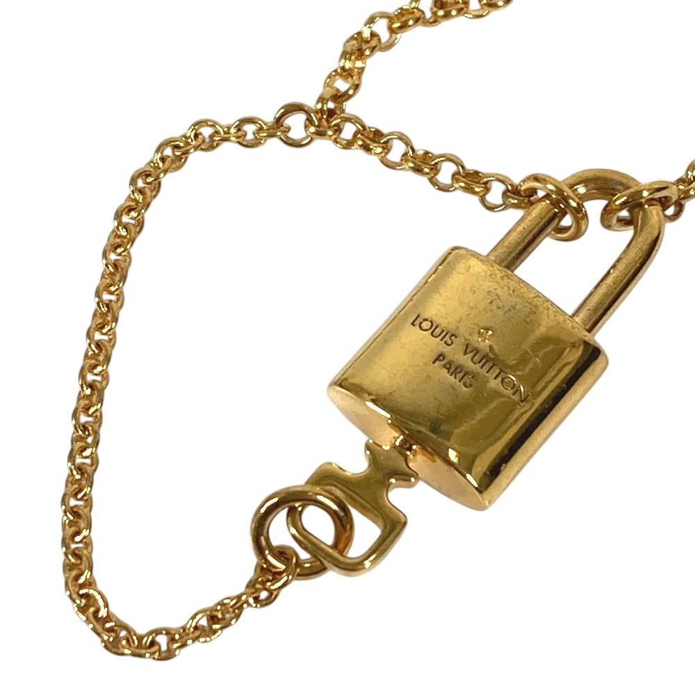 Louis Vuitton Bracelet Lvbracelet Lvlocky Metal Gold — view 3