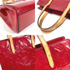 Louis Vuitton Handbag Catalina BB Monogram Vernis Canvas Rose Indien Red — view 7