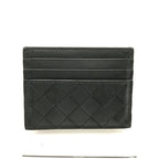 Bottega Veneta Leather Card Case Business Holder Regular Era Black — view 3