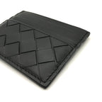 Bottega Veneta Leather Card Case Business Holder Regular Era Black — view 5