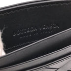 Bottega Veneta Leather Card Case Business Holder Regular Era Black — view 8
