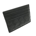 Bottega Veneta Leather Card Case Business Holder Regular Era Black — view 2