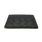 Bottega Veneta Leather Card Case Business Holder Regular Era Black — view 4