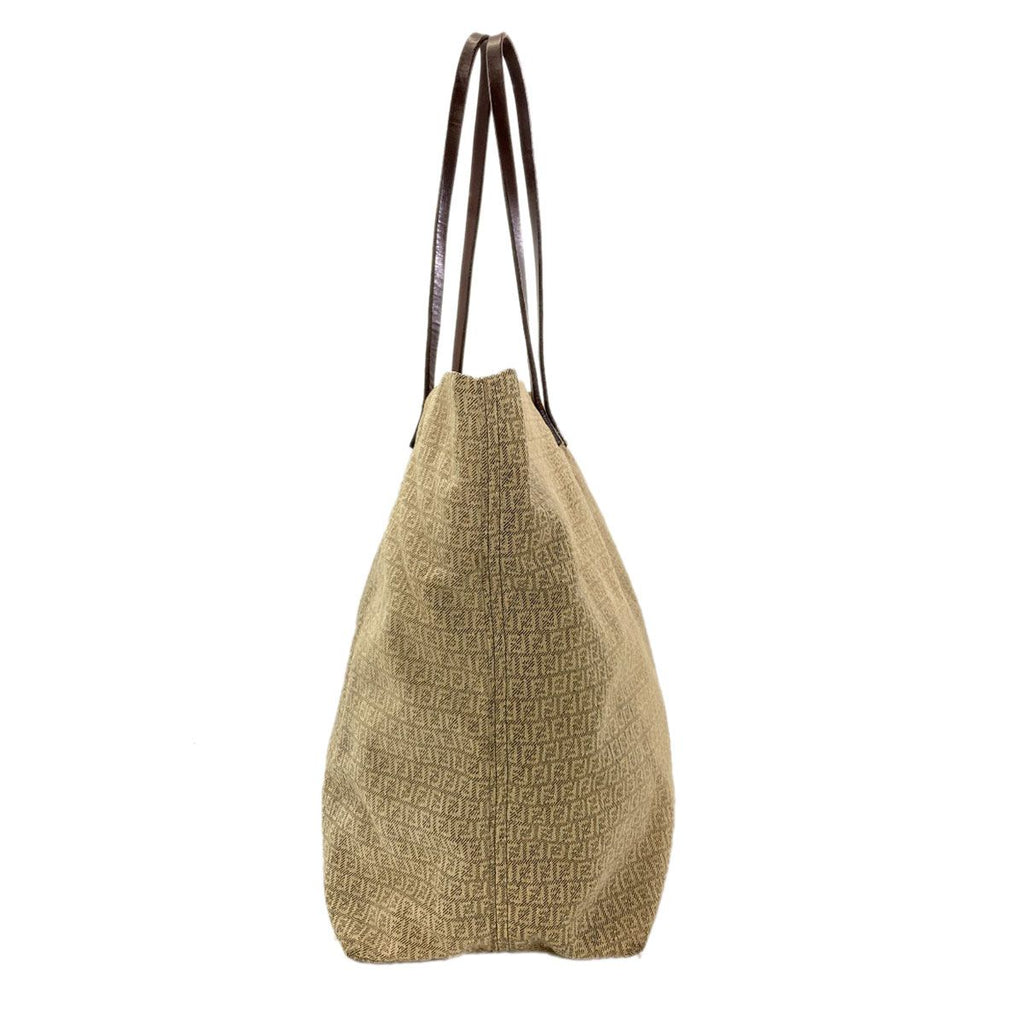 Fendi Zucchino Tote Canvas — view 3