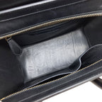 Celine Luggage Micro Handbag Canvas Leather — view 5
