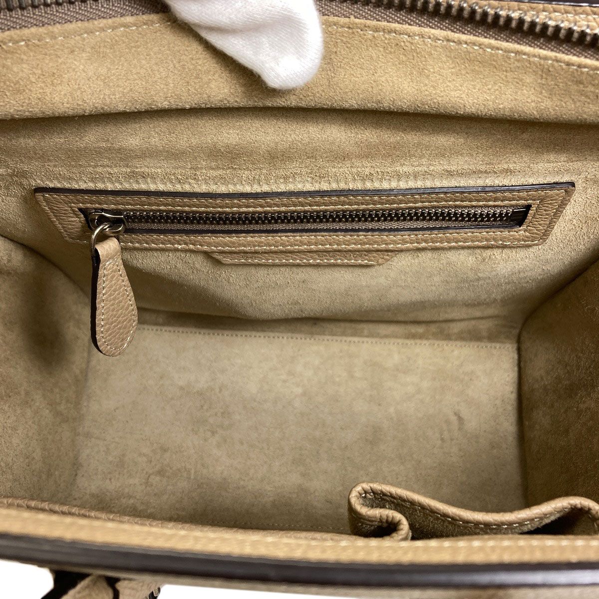 Celine Luggage Micro Handbag Calf — view 8