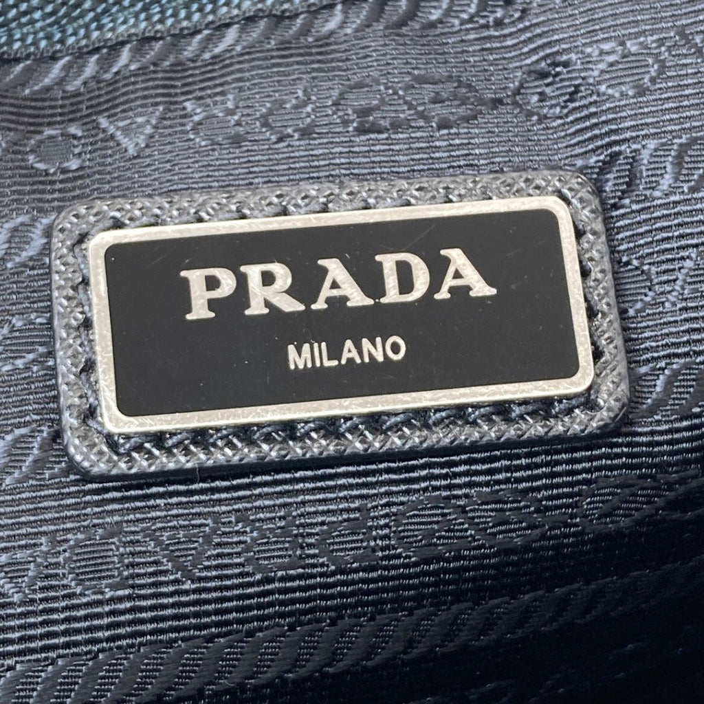 Prada Logo Shoulder Bag Nylon — view 6