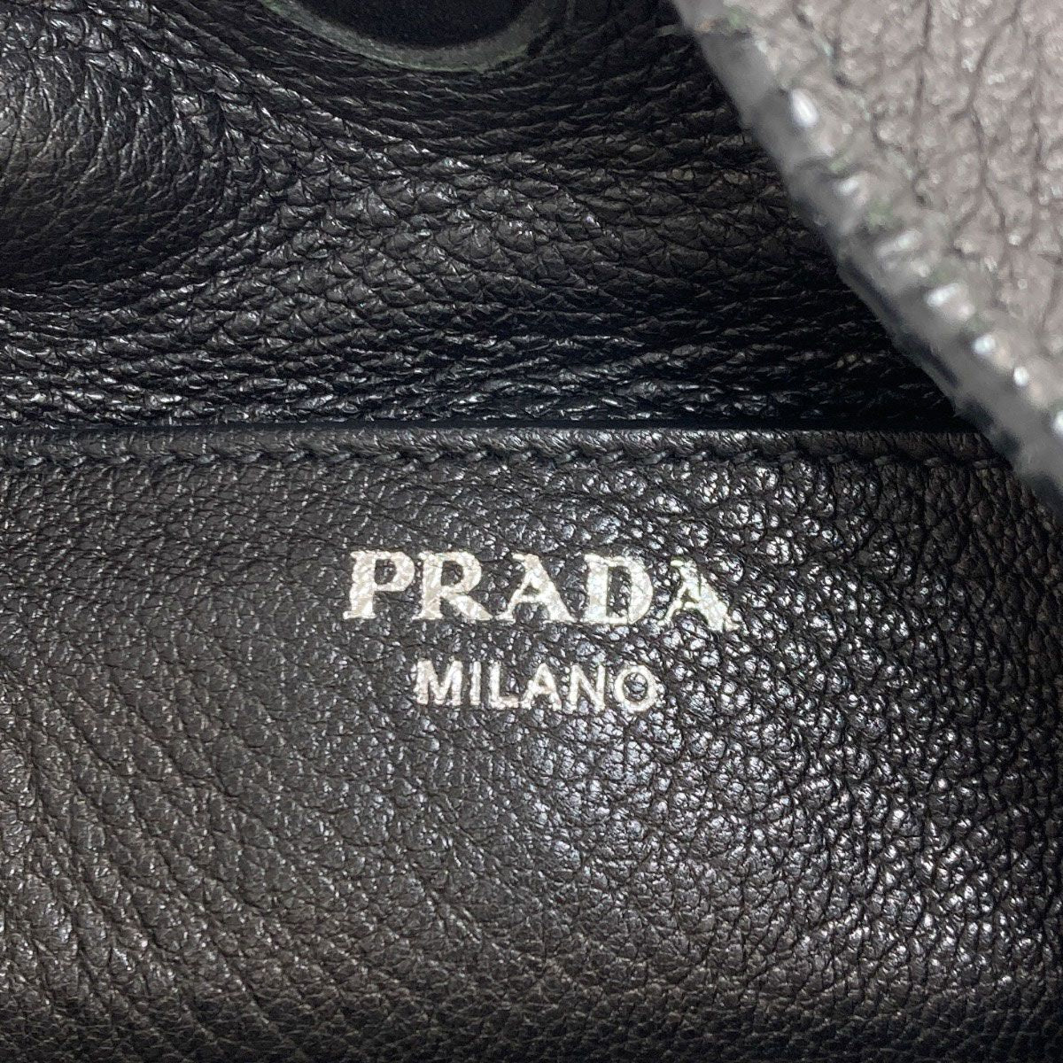 Prada Hobo Shoulder Bag Calf — view 6